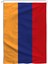 Ermenistan Ülke Bayrağı 1. Kalite Raşel Kumaş 400x600 Cm 2