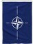 Nato Bayrağı 1. Kalite Raşel Kumaş 600x900 Cm 2