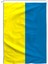 Ukrayna Ülke Bayrağı 1. Kalite Raşel Kumaş 600x900 Cm 2