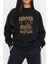 Chopper Motor Baskılı Siyah Kadın Erkek Pamuklu Sweatshirt Cu122 2