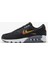 Air Max 90 Leather Sneaker Erkek Gerçek Deri Siyah Günlük Spor Ayakkabı 2