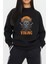 Viking Odin Baskılı Siyah Kadın Erkek Pamuklu Sweatshirt Cu128 2