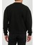 Viking Odin Baskılı Siyah Kadın Erkek Pamuklu Sweatshirt Cu128 4