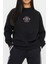 Kuru Kafa Balta Baskılı Siyah Kadın Erkek Pamuklu Sweatshirt Cu135 2