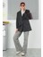 Klasik Blazer Ceket Antrasit 2