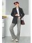 Klasik Blazer Ceket Antrasit 3