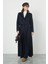 Crop Blazer Ceket Koyu Lacivert 3