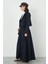 Crop Blazer Ceket Koyu Lacivert 5