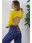 Arkası Bağlamalı Body Sarı - 21R1042.15 1