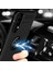 Realme 7 Kılıf Zore Ravel Silikon Kapak-Siyah-Kırmızı 3