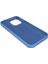 Apple iPhone 14 Plus Kılıf Metal Çerçeve ve Buton Tasarımlı Silikon Zore Luna Kapak-Sierra Mavi 3