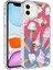 Apple iPhone 12 Uyumlu Kamera Korumalı Renkli Desenli Sert Silikon Zore Korn Kapak-No9 1
