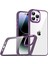 Apple iPhone 14 Pro Kılıf Zore Flora Kapak-Derin Mor 1