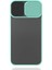 Apple iPhone 12 Mini Kılıf Zore Lensi Kapak-Turkuaz 1
