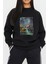 Jesus Sanatsal Baskılı Siyah Kadın Erkek Pamuklu Sweatshirt Cu17 1