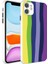 Apple iPhone 11 Uyumlu Kamera Korumalı Renkli Temperli Zore X-Cam KAPAK-NO11 4