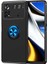 Xiaomi Poco X4 Pro 5g Kılıf Zore Ravel Silikon Kapak-Siyah-Mavi 1
