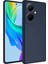Vivo V29 Lite 5g Kılıf Zore Mara Laaakan Kapak-Lacivert 1