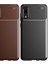 Galaxy A02 Kılıf Zore Negro Silikon Kapak-Kahverengi 4