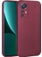 Xiaomi ZORE Xiaomi 12 Lite Kılıf Zore Premier Silikon Kapak-Mürdüm 1