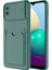 Galaxy A02 Kılıf ​zore Kartix Kapak-Koyu Yeşil 1