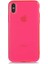 Apple iPhone Xs 5.8 Uyumlu Zore Mun Silikon-Pembe 1