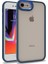 Apple iPhone Se 2022 Uyumlu Zore Flora Kapak-Mavi 1