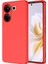 Tecno Camon 20 Pro 4g Kılıf Zore Mara Laaakan Kapak-Kırmızı 1