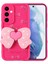 Galaxy A55 Kılıf Kamera Korumalı Figür Tasarımlı Zore Kapya Kapak-Pembe Koyu 1
