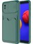 Galaxy A01 Core Kılıf ​zore Kartix Kapak-Koyu Yeşil 1