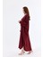 Manşetli Ip Püsküllü Viskon Kimono | KMN35008 3