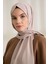Medine Ipeği Latte Şal 1