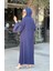 Pıeef Abaya 2415 Koyu Lacivert 3