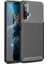 Huawei Honor 20 Kılıf Negro Karbon Desen Silikon + Ekran Koruyucu 1