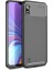 Samsung Galaxy A10 Kılıf Negro Karbon Desen Silikon 1