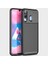 Samsung Galaxy M30 Kılıf Negro Karbon Desen Silikon + Ekran Koruyucu 1