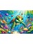 Art Çocuk Sevimli Deniz Kaplumbağası 25 Parça Puzzle 2