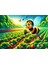 Art Çocuk Çiftçi Arı 25 Parça Puzzle 2