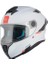 Helmets mt Targo S FF106B Solid A0 Matt Pearl White Full Face Motosiklet Kaskı 1