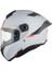 Helmets mt Targo S FF106B Solid A0 Matt Pearl White Full Face Motosiklet Kaskı 2