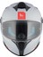 Helmets mt Targo S FF106B Solid A0 Matt Pearl White Full Face Motosiklet Kaskı 3