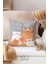 Çift Tarafı Baskılı Happy Cats Desenli Tekli Süet Kırlent Kılıfı 2