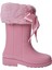 W10239-010 Campera Charol Soft Rosa Çocuk Çizme 1