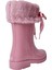 W10239-010 Campera Charol Soft Rosa Çocuk Çizme 4