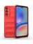 Samsung Galaxy A05S Uyumlu Kılıf Esnek Tpu Oyuklu Arka Yüzey Tasarımlı Zore Etnik Silikon Kapak, Kırmızı 1