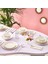 Elegance Bone Moonlight 24 Parça 6 Kişilik Yemek Takımı 5
