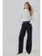 Siyah Wide Leg Relaxed Fit Jean 1