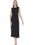 Bambu Kadın Sıfır Yaka Sıfır Kol Uzun Içlik Elbise 1
