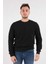 Selanık Sweat Erkek 5620 Siyah 1