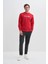 3 Iplik Şardonlu Sweatshirt 5161 Kırmızı 2